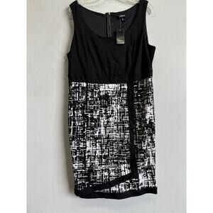Torrid Black and White Mini Dress